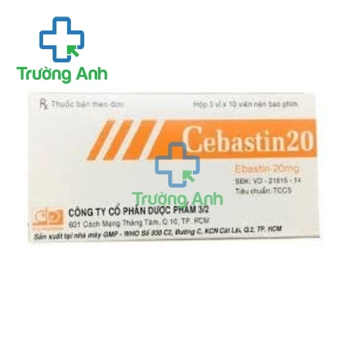 Cebastin 20 - Thuốc điều trị viêm mũi dị ứng hiệu quả